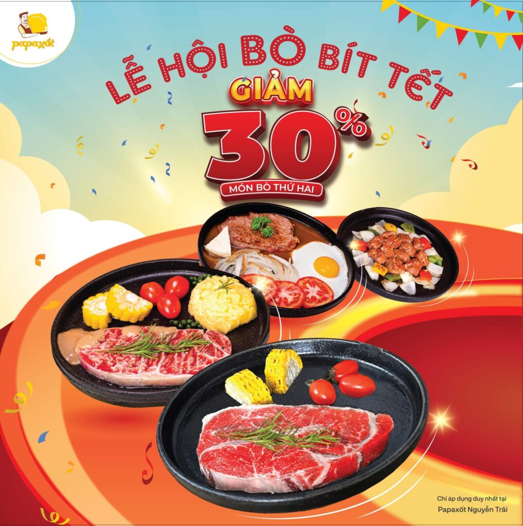 Bò bít tết đậm đà